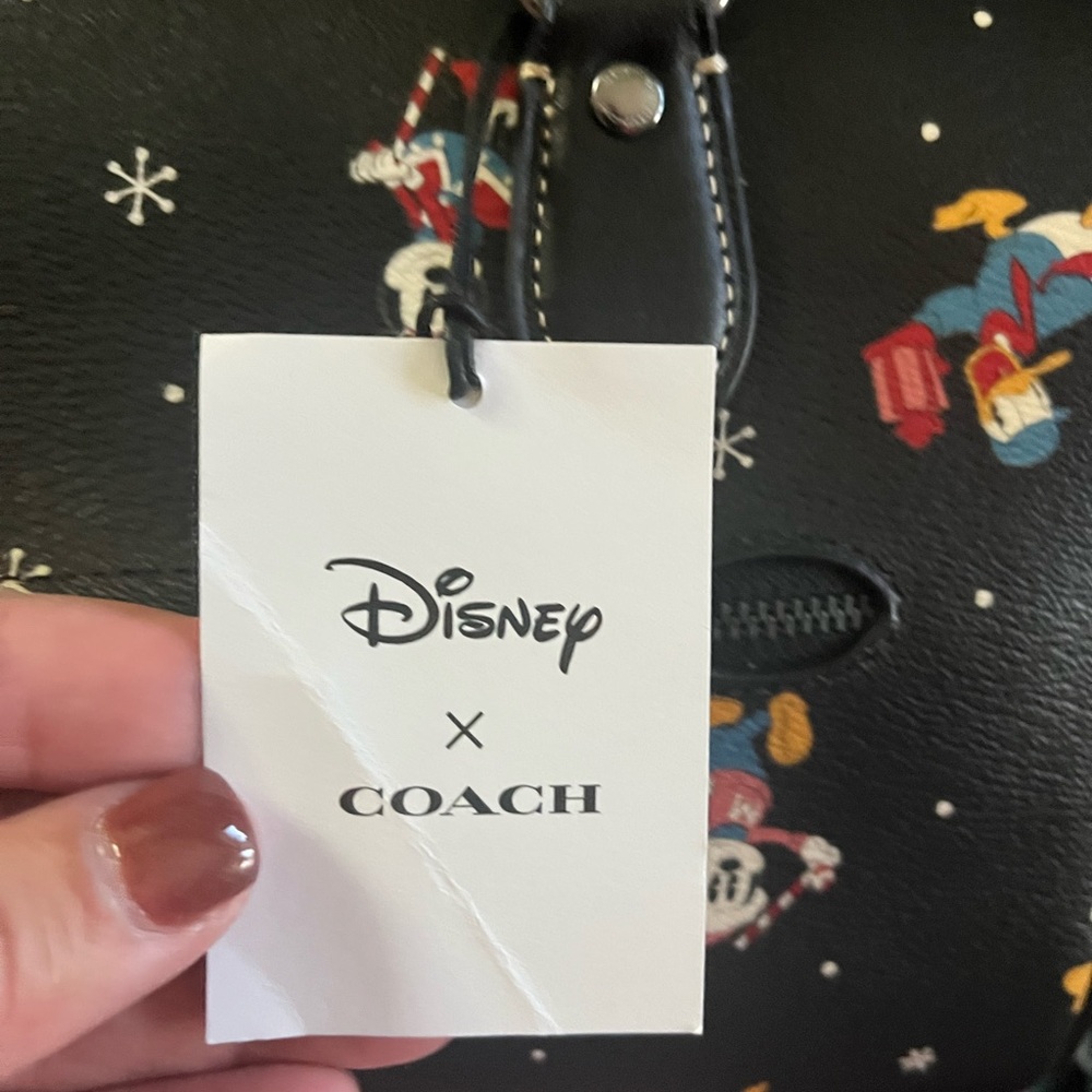 Coach Disney Collaboration Black Satchel Rowan